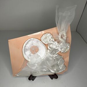 Vintage 1992 Barbie Bridal Collection #867 Wedding Dress Veil Outfit Mattel